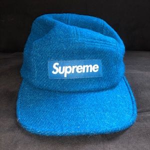 Supreme Box Logo Featherweight Wool Camp Cap
